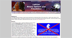 Desktop Screenshot of lahcon.se